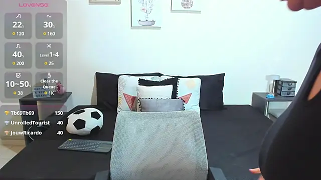 Snapshot of KatInk chatting on 02.12.25 KatInk online show from 02.12.25