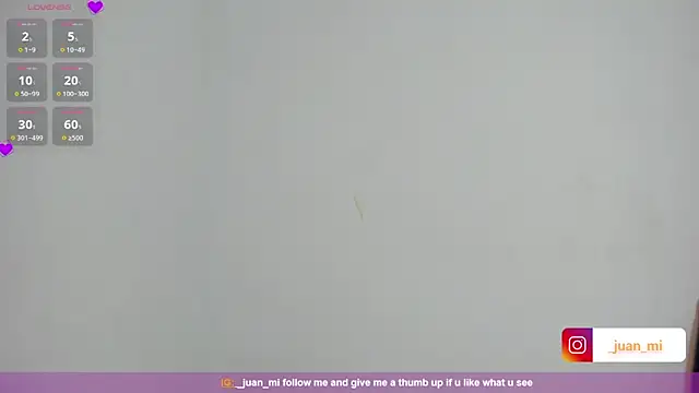 juanmiss online show from 10.13.25