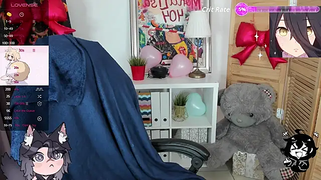 Snapshot of mekurisu chatting on 02.19.26 mekurisu online show from 02.19.26