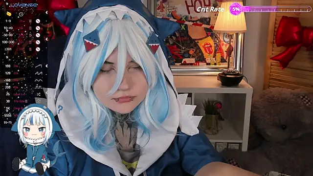 Snapshot of mekurisu chatting on 03.04.26 mekurisu online show from 03.04.26