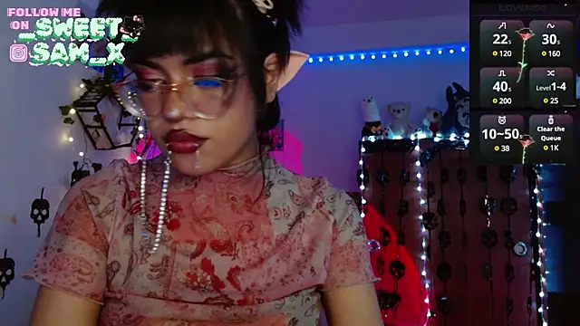 sweet Samx online show from 12.23.24