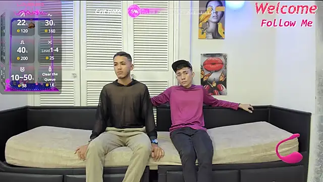 Snapshot of StrawwBoys chatting on 12.08.24 StrawwBoys online show from 12.08.24