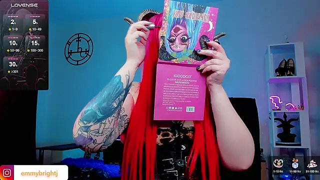 Snapshot of Emmybrightj_ chatting on 01.10.25 Emmybrightj online show from 01.10.25