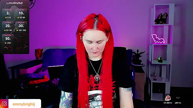 Snapshot of Emmybrightj_ chatting on 01.14.25 Emmybrightj online show from 01.14.25