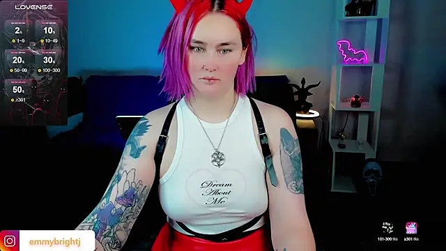 Snapshot of Emmybrightj_ chatting on 01.26.25 Emmybrightj online show from 01.26.25