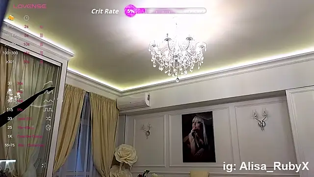 Alisa Ruby online show from 10.26.25