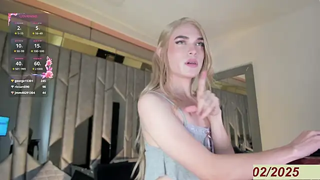 Avril Naughty online show from 02.24.25