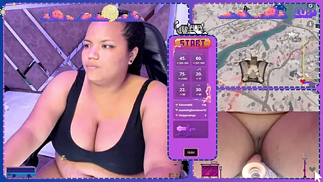 Snapshot of MhiaRey chatting on 01.15.25 MhiaRey online show from 01.15.25