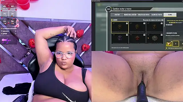 Snapshot of MhiaRey chatting on 02.19.25 MhiaRey online show from 02.19.25