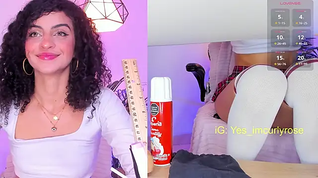 CurlyRose   online show from 11.08.25