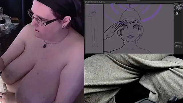 LadyLunakiri online show from 01.14.25
