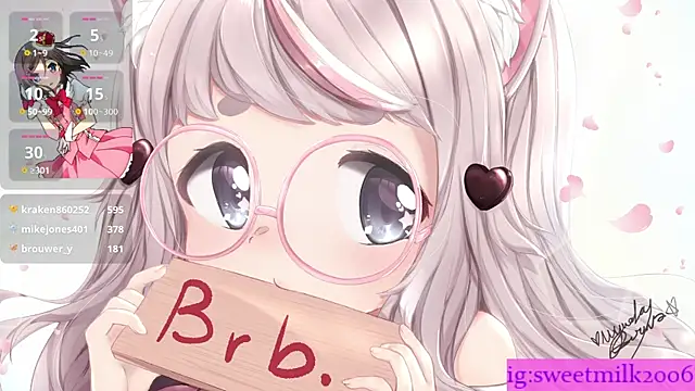 sweetmilk2006 online show from 01.14.25