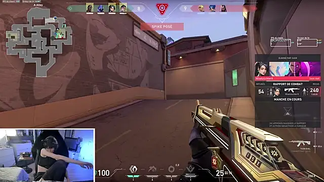 Snapshot of CeriseLapine chatting on 10.12.25 CeriseLapine online show from 10.12.25