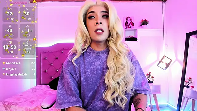 Snapshot of Nyx__Blackwood chatting on 01.24.25 Nyx Blackwood online show from 01.24.25