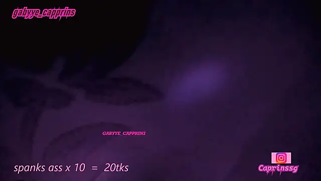 Snapshot of gabyye_capprins chatting on 01.19.26 gabyye capprins online show from 01.19.26