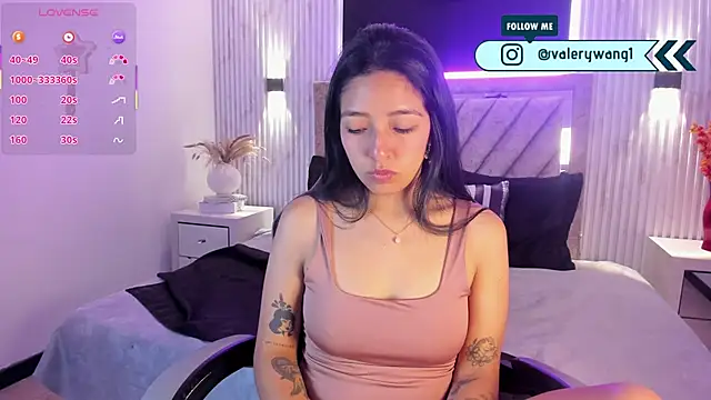 Snapshot of Valery_wang chatting on 02.27.26 Valery wang online show from 02.27.26