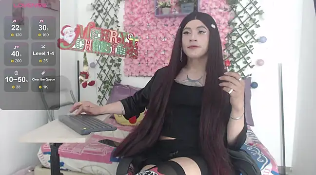 Snapshot of MEGANNIXX chatting on 12.27.24 MEGANNIXX online show from 12.27.24