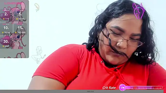 Snapshot of Angiiee_bbw chatting on 02.23.25 Angiiee bbw online show from 02.23.25
