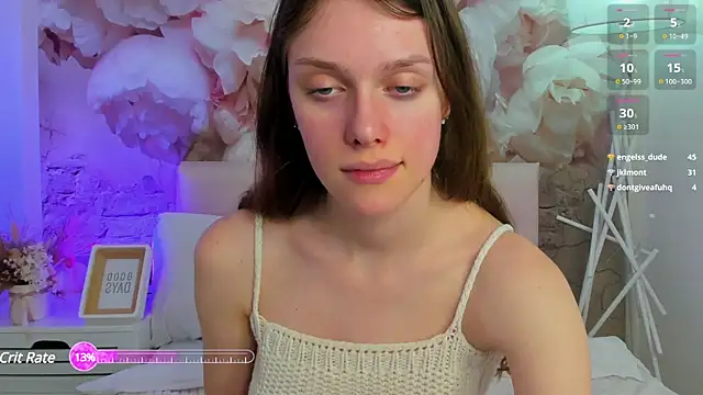 Snapshot of JaneBrowni chatting on 03.16.25 JaneBrowni online show from 03.16.25