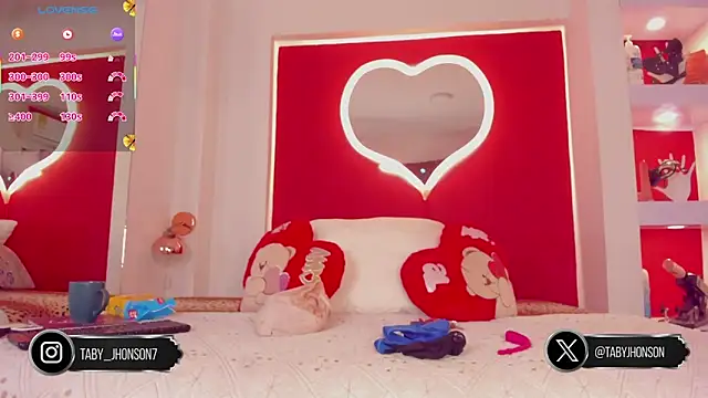 TabyJhonson online show from 10.09.25