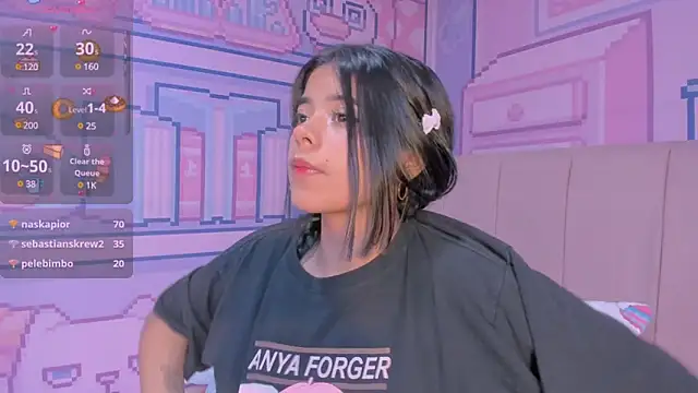 Snapshot of _18alice chatting on 03.05.25 18alice online show from 03.05.25