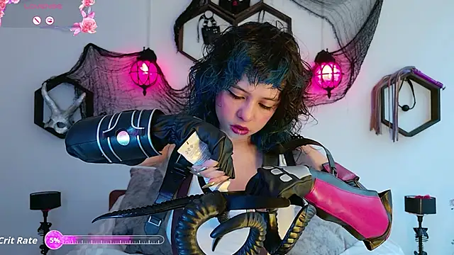 Snapshot of Sweet_Chaos chatting on 10.31.25 Sweet Chaos online show from 10.31.25