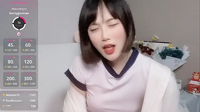 Snapshot of LaoSHI-999 chatting on 02.15.25 LaoSHI-999 online show from 02.15.25