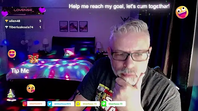 Silverfoxxx-73 online show from 12.15.24