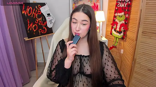 Aria Blisss online show from 12.21.24