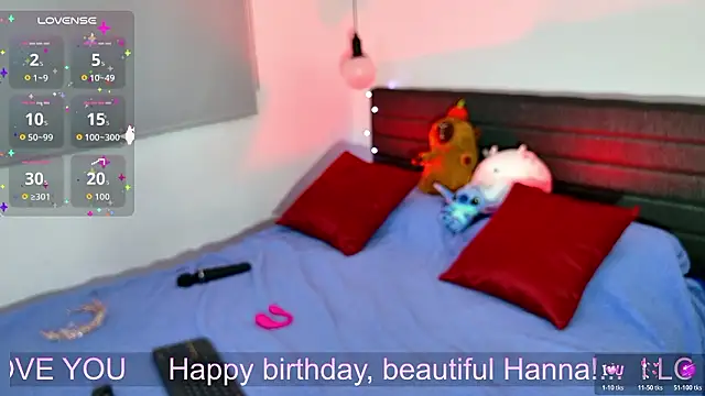 cutehanna1 online show from 01.15.26