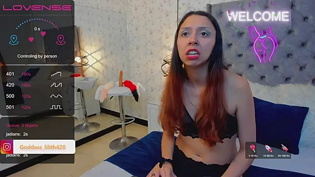 Goddess  Lilith online show from 12.08.24