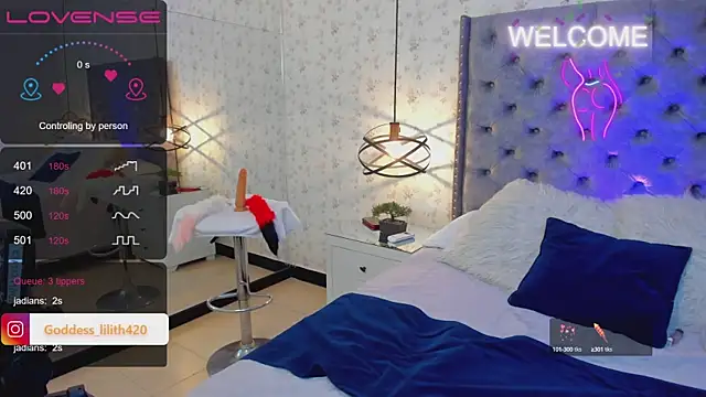 Goddess  Lilith online show from 12.08.24