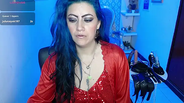 scarleth blue online show from 01.22.25