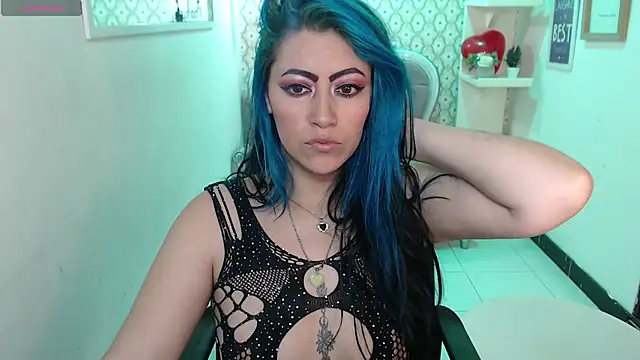 scarleth blue online show from 02.21.25