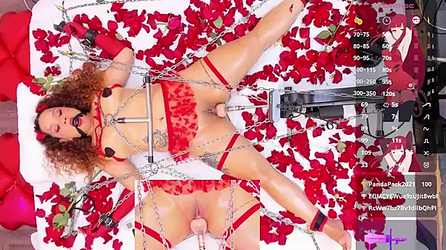 sweet curlyx online show from 02.14.26