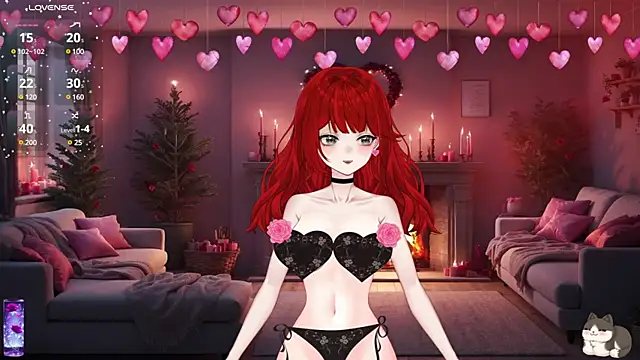 lonely-flower21 online show from 02.14.25