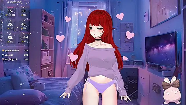 lonely-flower21 online show from 02.23.25