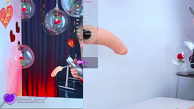 Kinky  Karo online show from 02.15.26