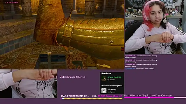 xXSeraphimSinnerXx online show from 02.22.25