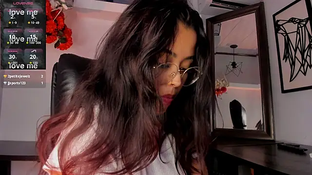 Snapshot of Ariana_Pierce chatting on 01.29.25 Ariana Pierce online show from 01.29.25