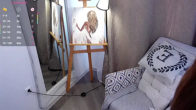 Snapshot of FalineDowlen chatting on 01.23.25 FalineDowlen online show from 01.23.25