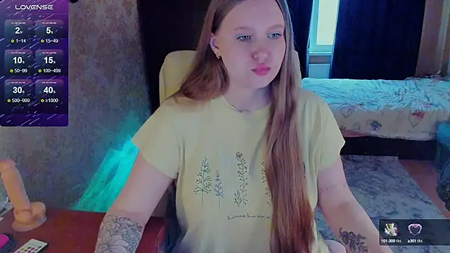 Snapshot of Alice_Dreamgirl_ chatting on 02.10.25 Alice Dreamgirl online show from 02.10.25