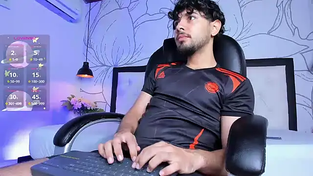 Snapshot of Samir_bear chatting on 10.13.25 Samir bear online show from 10.13.25