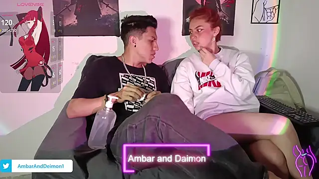 Ambar and daimon  online show from 09.09.25