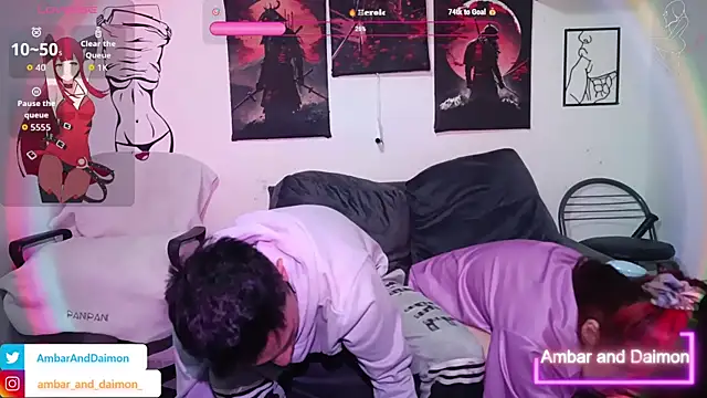 Ambar and daimon  online show from 10.01.25