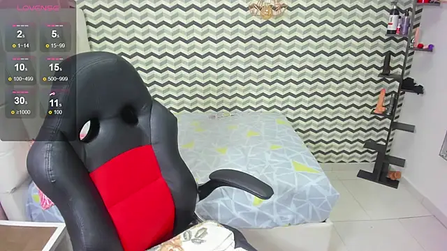 Snapshot of ARYAMORGAN1 chatting on 10.10.25 ARYAMORGAN1 online show from 10.10.25