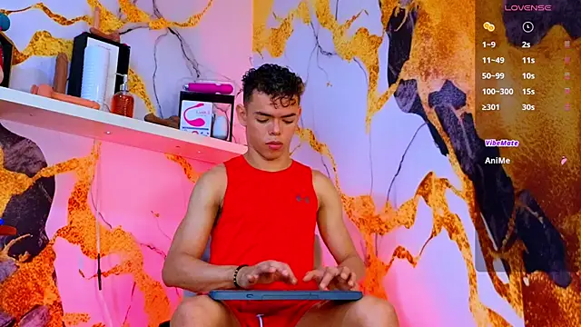 Snapshot of Nijinsky_LatinBoy chatting on 10.12.25 Nijinsky LatinBoy online show from 10.12.25