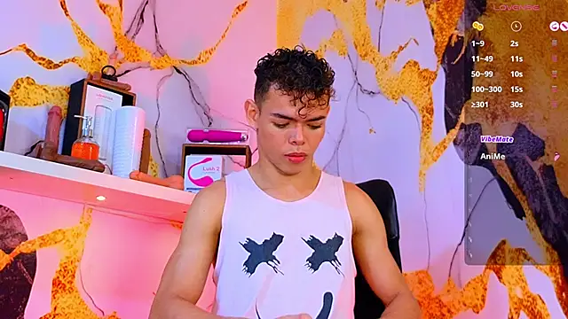 Snapshot of Nijinsky_LatinBoy chatting on 10.15.25 Nijinsky LatinBoy online show from 10.15.25