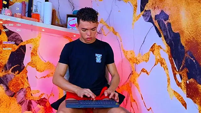 Snapshot of Nijinsky_LatinBoy chatting on 10.24.25 Nijinsky LatinBoy online show from 10.24.25