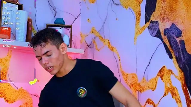 Snapshot of Nijinsky_LatinBoy chatting on 10.25.25 Nijinsky LatinBoy online show from 10.25.25